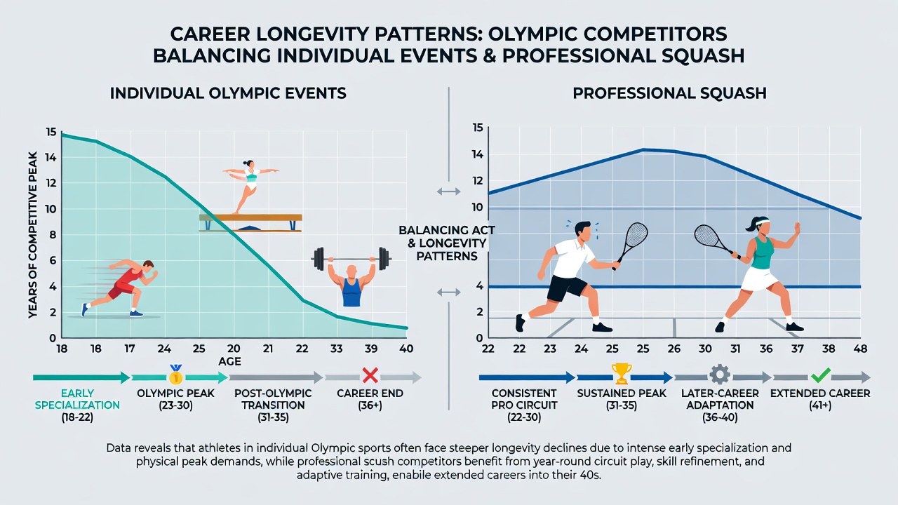 Multi-sport athletes reviewing performance data between Olympic and team commitments