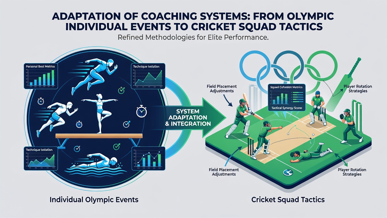 Squad training sessions in cricket and soccer incorporating Olympic-derived coaching methods