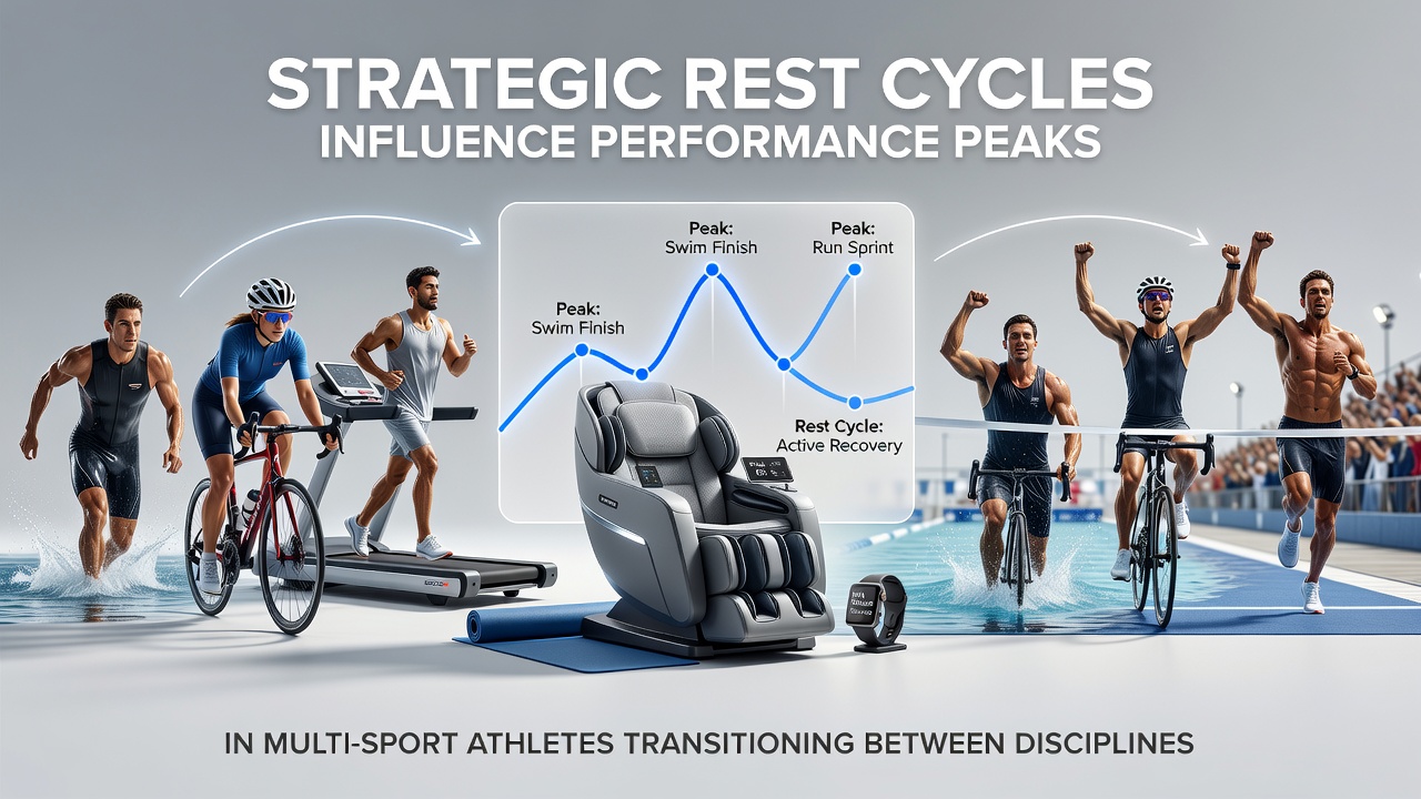 Athlete monitoring recovery metrics during seasonal transition